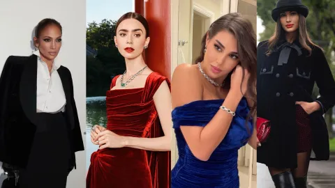 ارتداء التنانير فوق البنطلون صيحة تعود من جديد وشاكيرا تتقنها في باريس