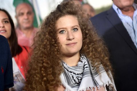 الاحتلال يعتقل عهد التميمي وبن غفير يشيد