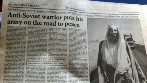 Was Osama bin Laden an anti-Soviet warrior?