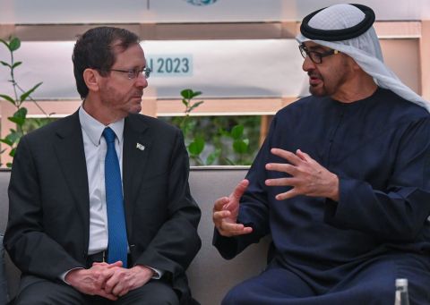 Israeli President's UAE visit sparks controversy amidst Gaza aggression