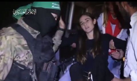 Israeli hostage goes viral for 'look of love' to Hamas fighter