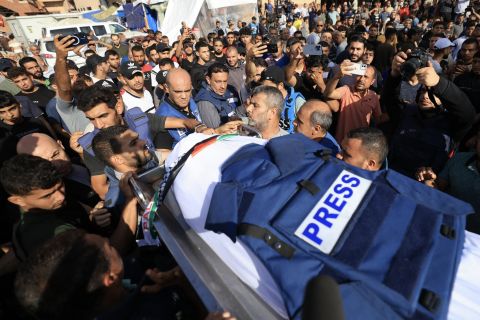 Palestinian journalist killed in an Israeli airstrike in Gaza