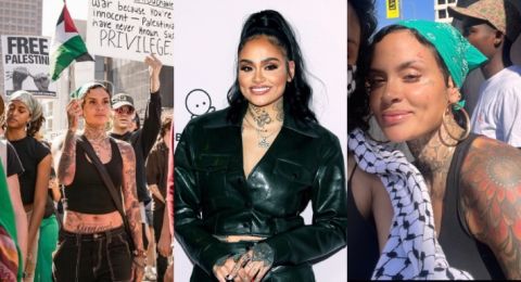 المغنية الأمريكية 