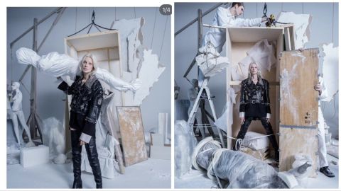 Zara imitates destruction in Gaza to sell fashion