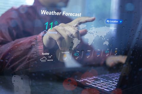 How can artificial intelligence help predict disasters?