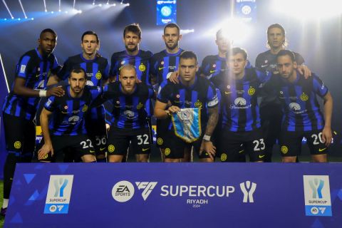 لاوتارو يقود إنتر ميلان للفوز بكأس السوبر الإيطالي في السعودية