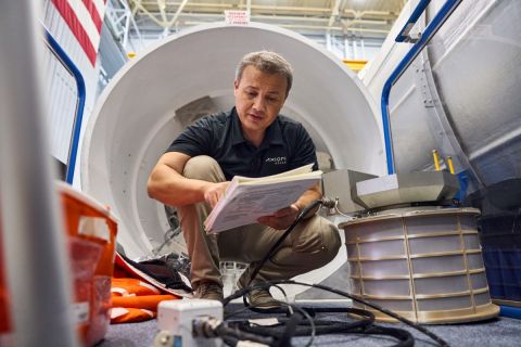 The first Turkish astronaut in a capsule successfully docks with spacecraft