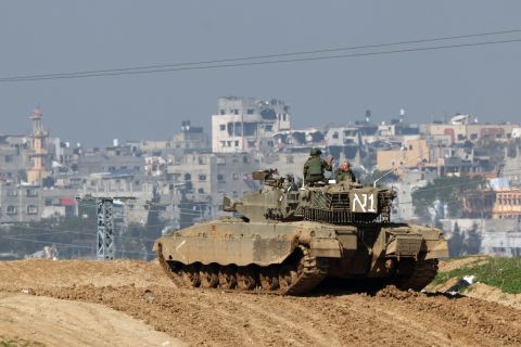 Palestinian man waving white flag in Gaza 'safe zone' is shot dead by Israel (Video)