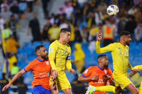النصر يتفوق على الفيحاء بهدف رونالدو في دوري أبطال آسيا