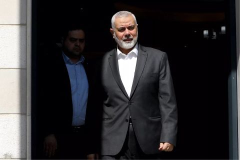 Haniyeh arrives in Cairo for ceasefire talks