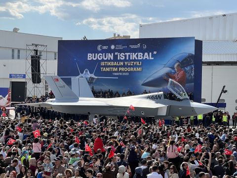Turkish KAAN fighter aircraft outshines the F-16