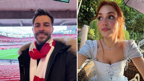 Hande Erçel celebrates Hakan Sabanci's birthday: 'My Valentine'