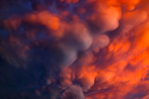 Strange clouds appeared in Saudi Arabia sky(Photos)