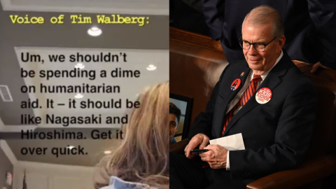 American politician on Gaza: 'It should be like Nagasaki and Hiroshima, get it over quick'