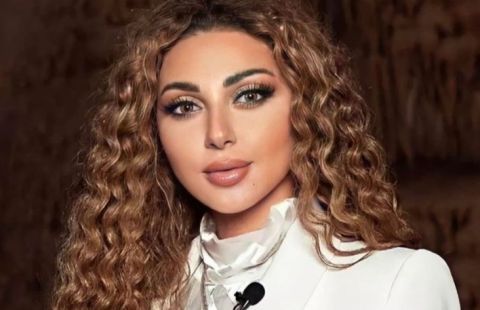 ميريام فارس تخطف الأنظار بإطلالة جريئة جدا و بالفضي