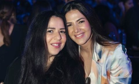 دنيا سمير غانم تحتفل بعيد ميلاد شقيقتها و ابنتها وروح والدهما حاضرة