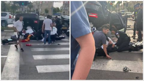 Video catches first moment Ben Gvir's car overturned
