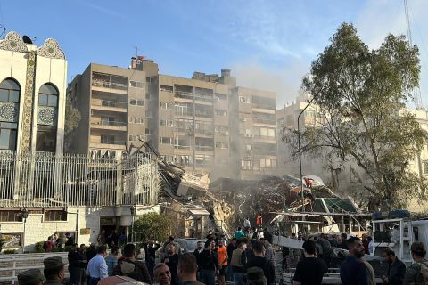 Israeli airstrikes hit Iranian ambassador residence in Damascus, killing Quds force leader