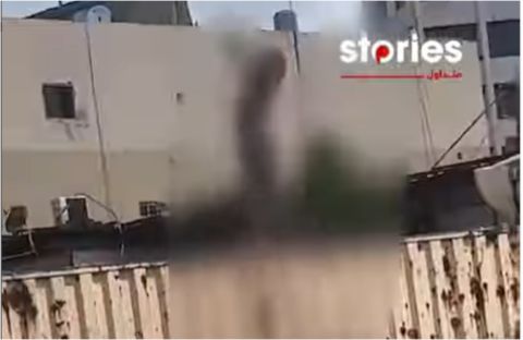 فيديو صادم: عاملة منزلية تتعرى وترقص في شوارع لبنان