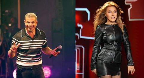 Celebrities in Pepsi Ad featuring Amr Diab's 
