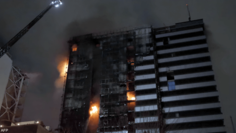 مصرع 9 أشخاص بحريق مستشفى شمال إيران