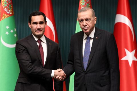 Erdogan says Turkmenistan about to start exporting gas to Türkiye