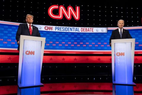 Trump voted winner over Biden in US presidential debate by 67% of viewers