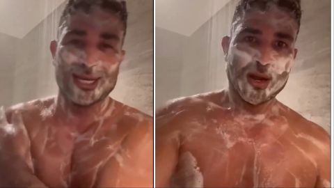 Ahmed Saad NAKED in shower, posts video to fans