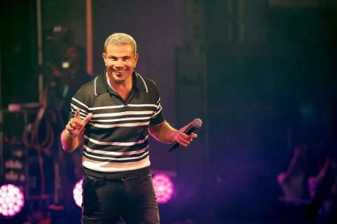 Amr Diab faces backlash after viral video of him striking fan at wedding performance