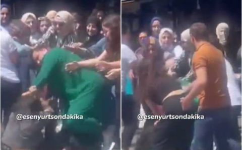 شاهد: مشاجرة عنيفة بين فتيات.. لكمات وشد للشعر في الشارع العام