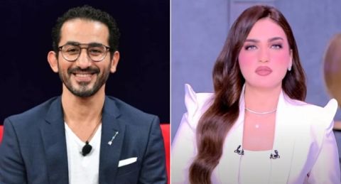  ياسمين عز ترد على منتقدي أحمد حلمي: (مندسين!)
