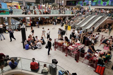 Train services disrupted in France ahead of Paris 2024 Olympics opening