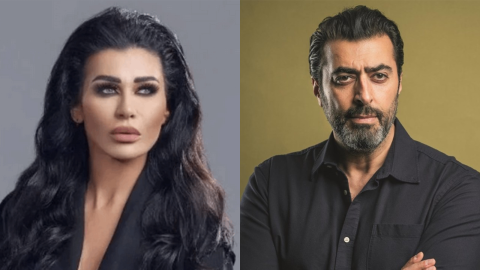 بعد شمِّه وتقبيله..نادين الراسي تكشف حقيقة علاقتها بباسم ياخور