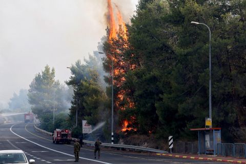 Fires ravage northern Israeli settlements amid intensifying Hezbollah attacks