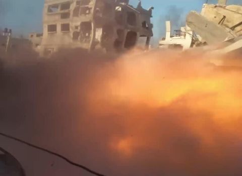 فيديو.. القسام تستعرض جانباً من معارك الشجاعية الضارية