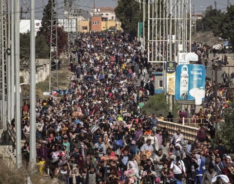 بسبب تكرار النزوح...تحذير أممي من وضع كارثي في غزة  
