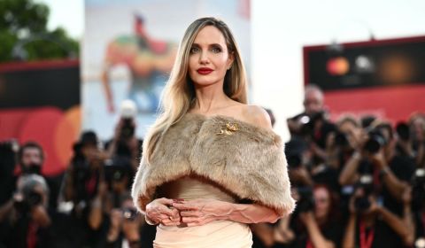 Angelina Jolie's appearance at Venice film festival sparks concerns among fans over visible veins