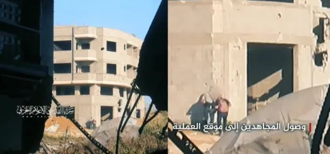 من مسافة الصفر..شاهد إغارة مجاهدي سرايا على قوة إسرائيلية