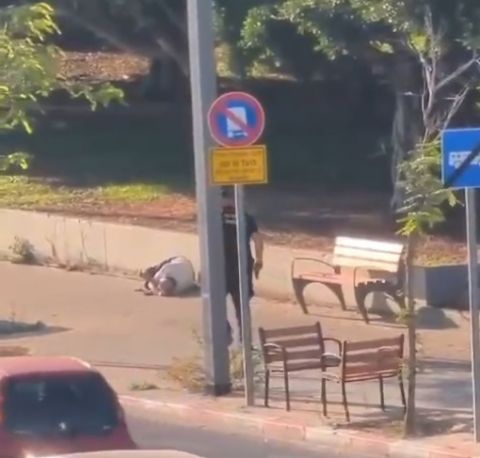 بن غفير من موقع عملية 