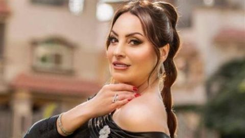 هكذا أطلت نرمين الفقي في حفل عيد ميلاد مصطفى قمر