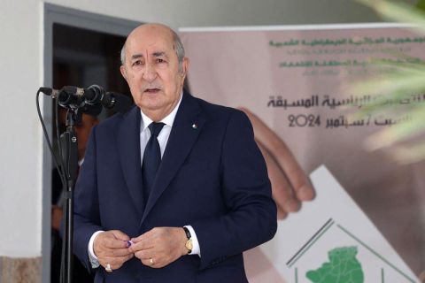 Algeria chooses Its president with over 94% of the vote
