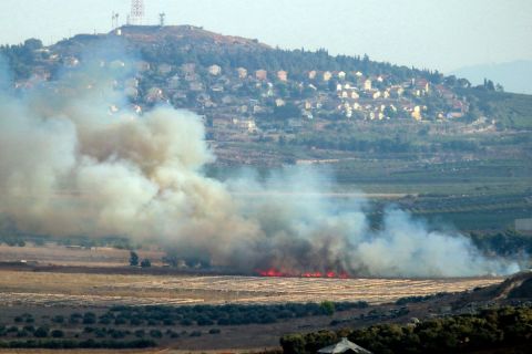 Hezbollah launches massive missile attack on Israeli sites
