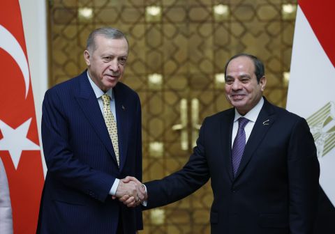  Egyptian President visits Turkey