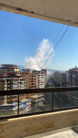 استهداف قيادي كبير في حزب الله.. 17 شهيدا وجريحا في الغارة على بيروت (فيديو وصور)