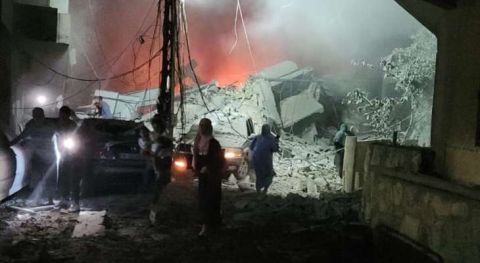 4 غارات عنيفة جدا على الضاحية الجنوبية وحصيلة أولية للشهداء
