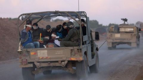 الجيش الإسرائيلي يقر باعتقال 200 شخص من جباليا (فيديو)