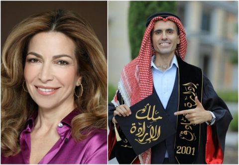 أميرة أردنية تنعى أيمن العلي المُلقب بـ ملك جمال الأردن