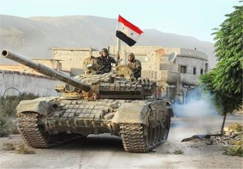 الجيش السوري يتصدى لمسلحي 
