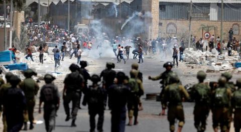 مواجهات باقتحام قوات الاحتلال الإسرائيلي محافظة جنين