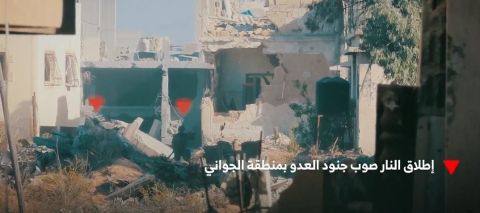 القسام تلتحم مع جنود وآليات الاحتلال في بيت لاهيا(فيديو)